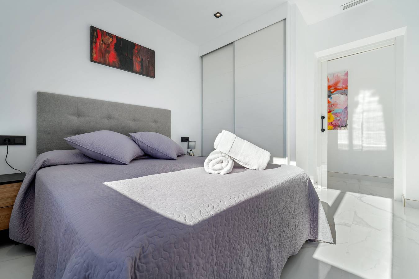 Dormitorio adicional en villa con piscina Costa Daurada